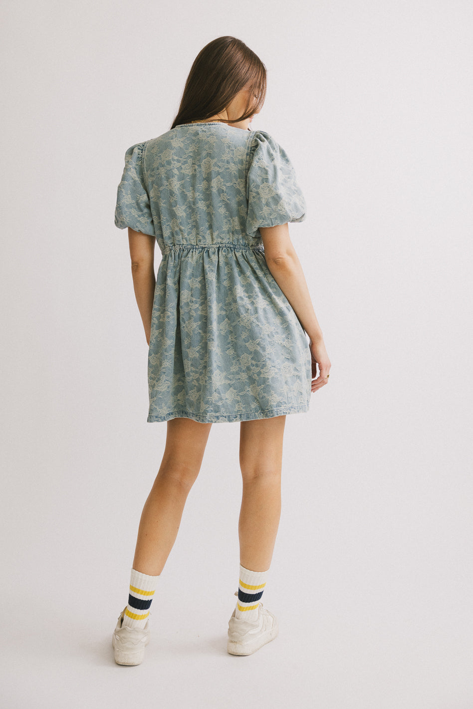 Pony Denim Mini Dress