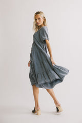 Maribel Denim Midi Dress