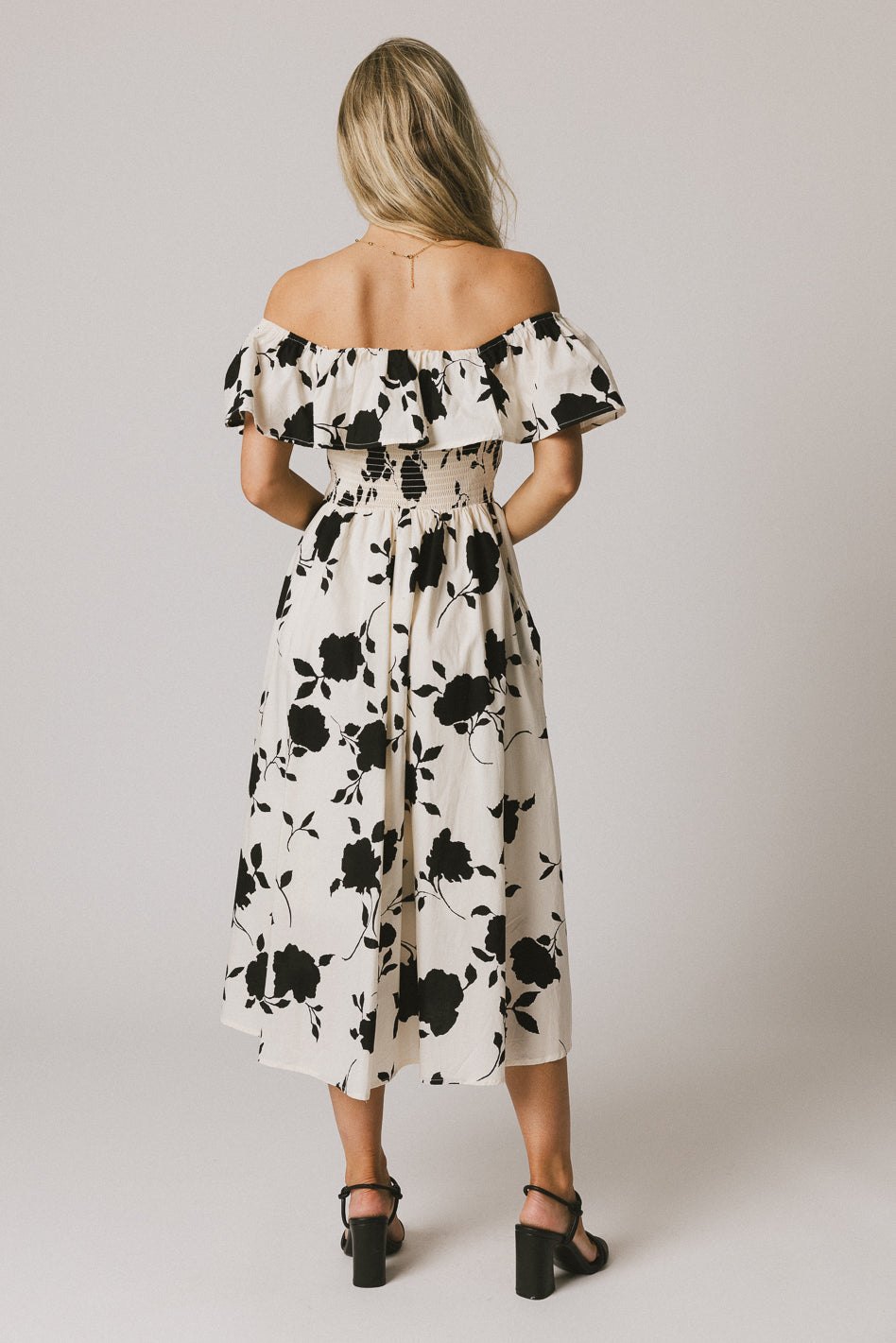 Chaney Floral Midi Dress - FINAL SALE