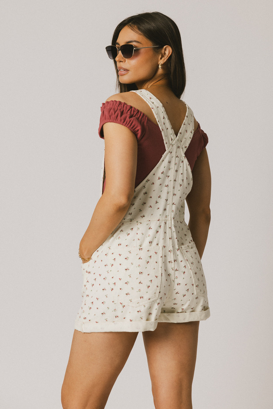 Danette Floral Overalls - FINAL SALE