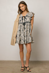 Kennie Floral Mini Dress - FINAL SALE