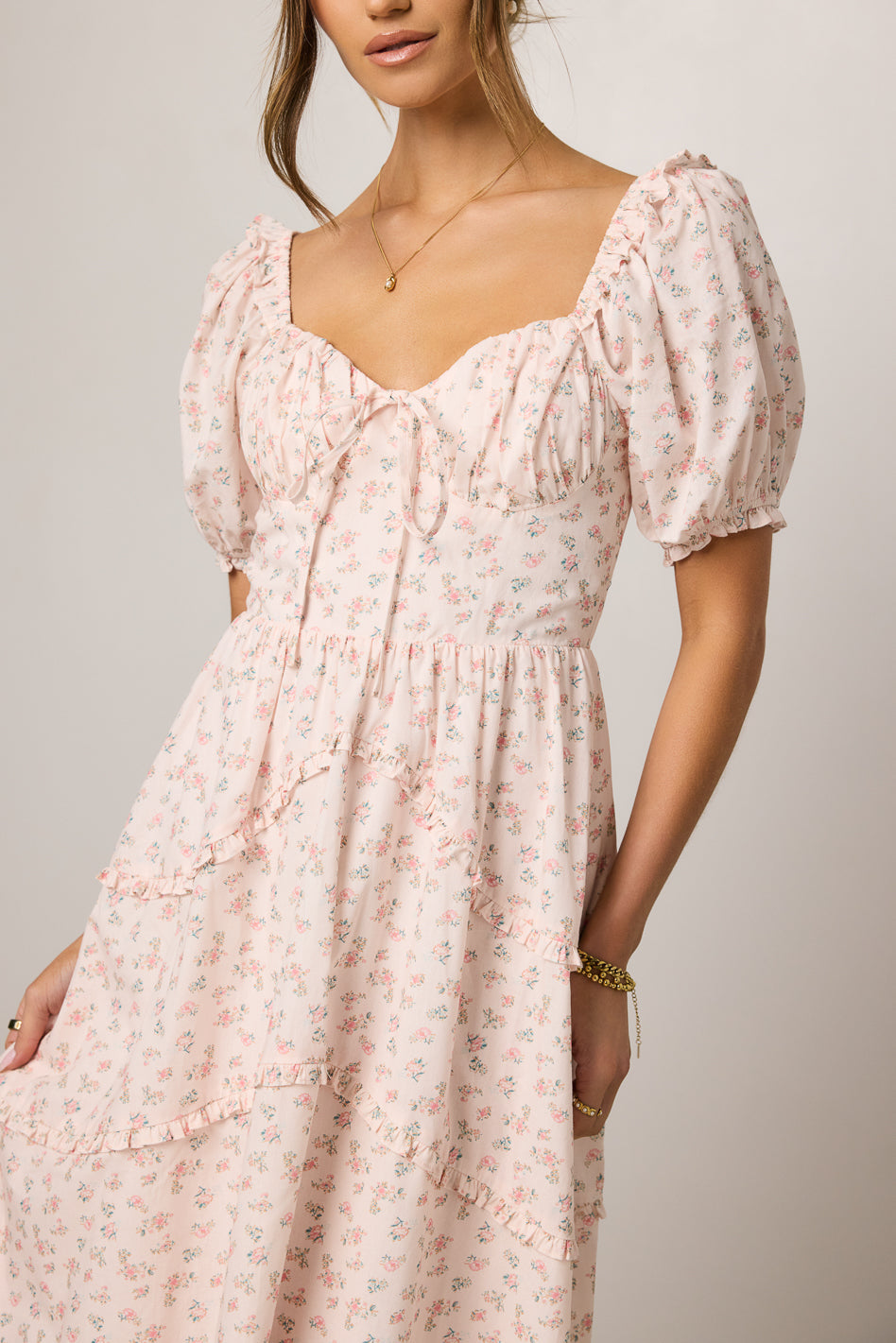 Jamie Floral Midi Dress