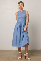 Louella Smocked Midi Dress - FINAL SALE
