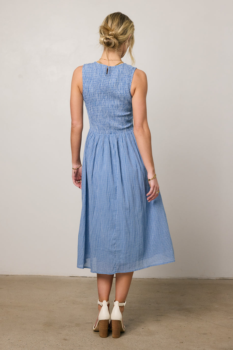 Louella Smocked Midi Dress - FINAL SALE