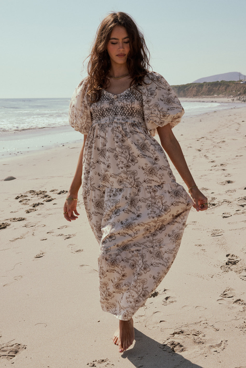 Dannica Floral Smocked Dress - FINAL SALE