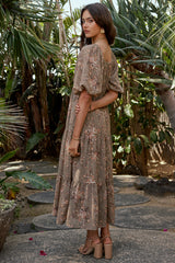 Maribel Dress in Olive