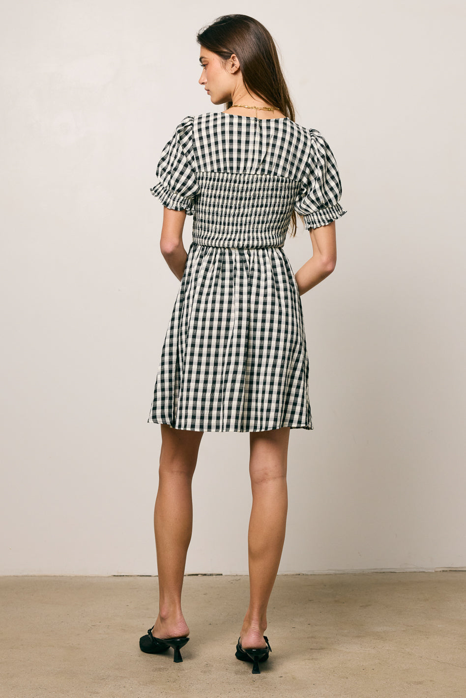 Shailee Smocked Mini Dress - FINAL SALE