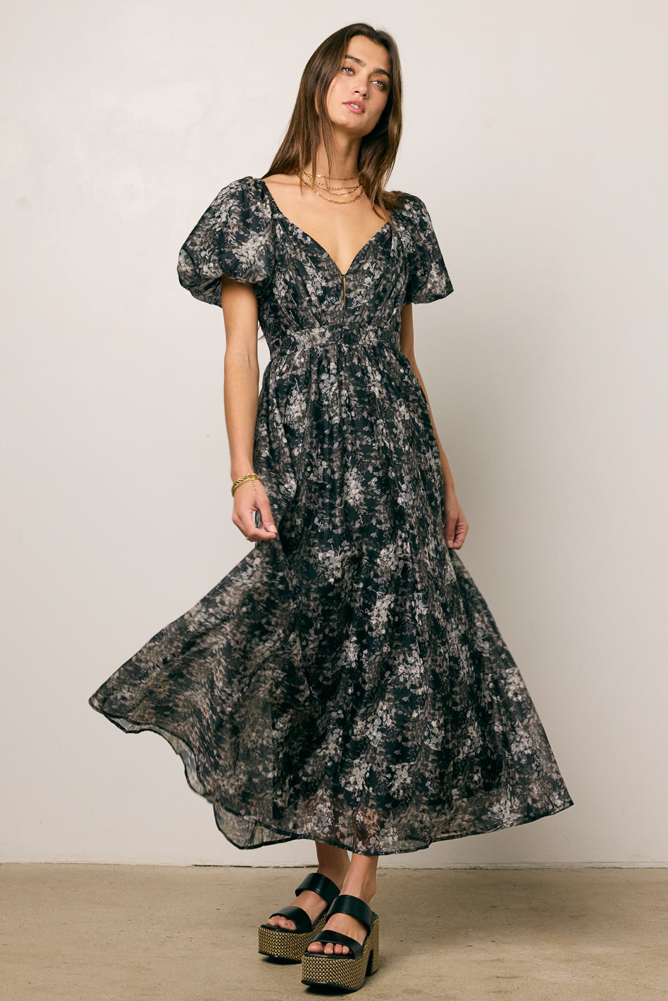 Quiney Floral Maxi Dress - FINAL SALE