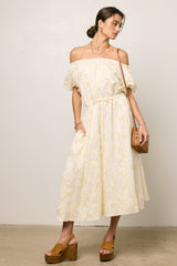 Carol Floral Midi Dress - FINAL SALE