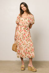 Patricia Floral Midi Dress - FINAL SALE
