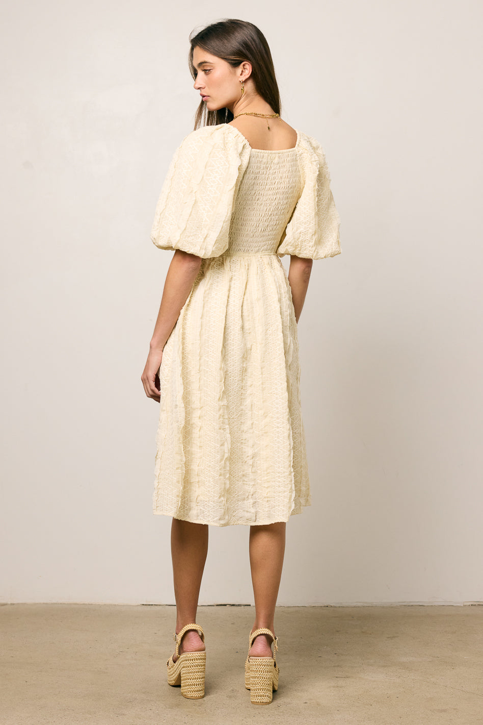 Gillie Textured Mini Dress