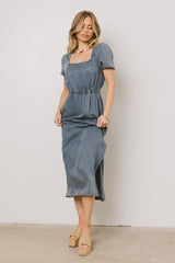 Gael Denim Maxi Dress - FINAL SALE