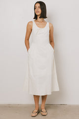 Maya Maxi Dress in Cream