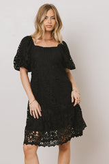 Antoine Eyelet Lace Dress