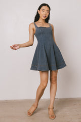 Bennett Denim Mini Dress - FINAL SALE