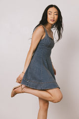 Bennett Denim Mini Dress - FINAL SALE
