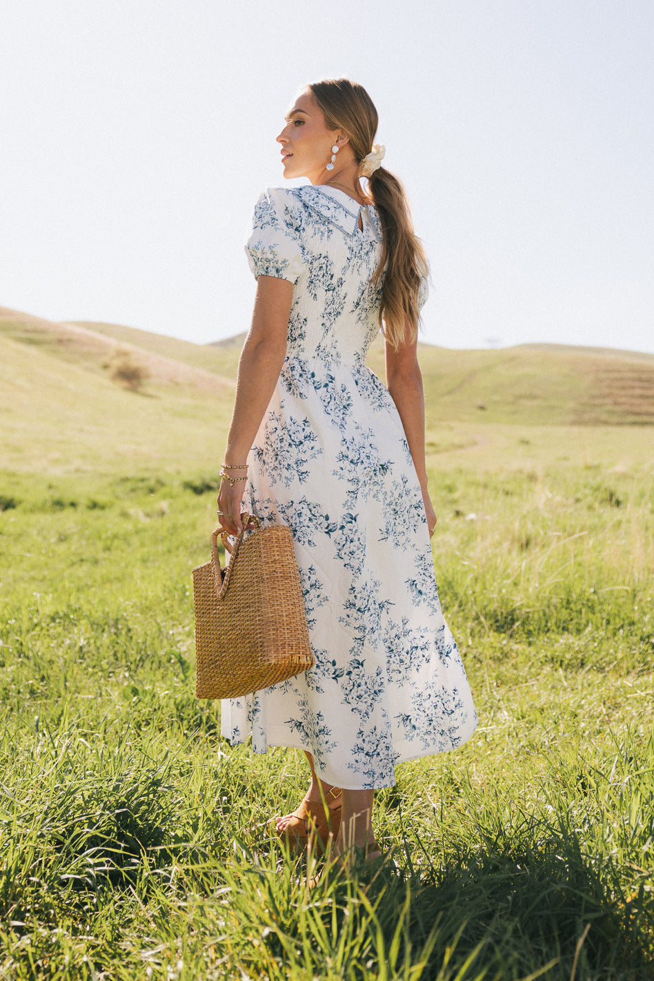 Kyrie Floral Midi Dress