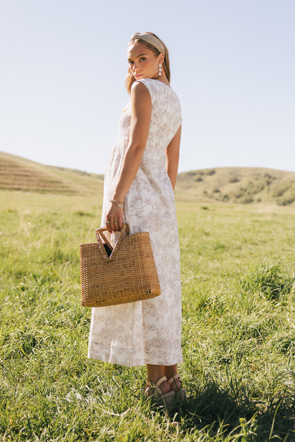 Elias Smocked Maxi Dress