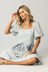 Elyse Gingham Maxi Dress