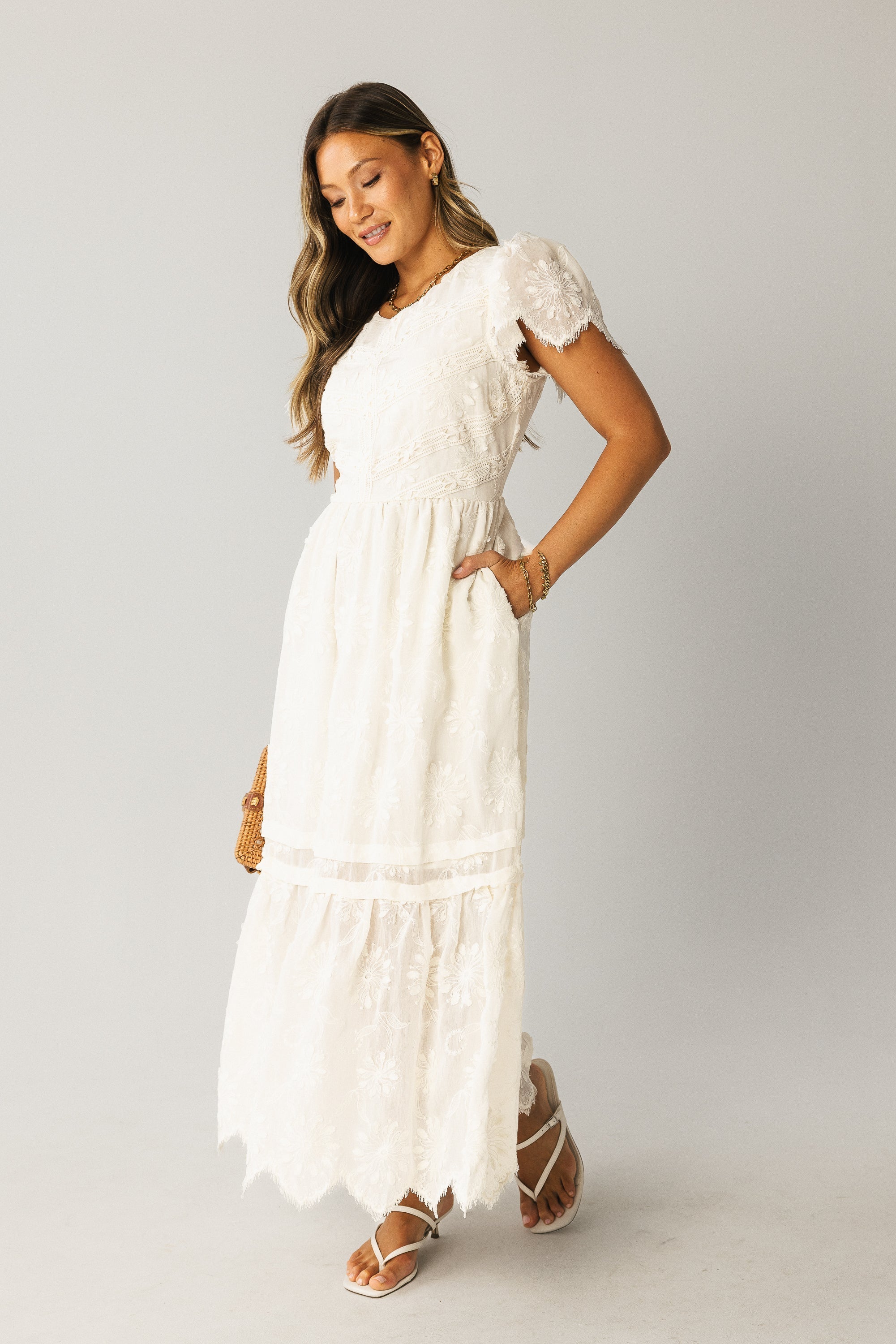 Macie Lace Maxi Dress