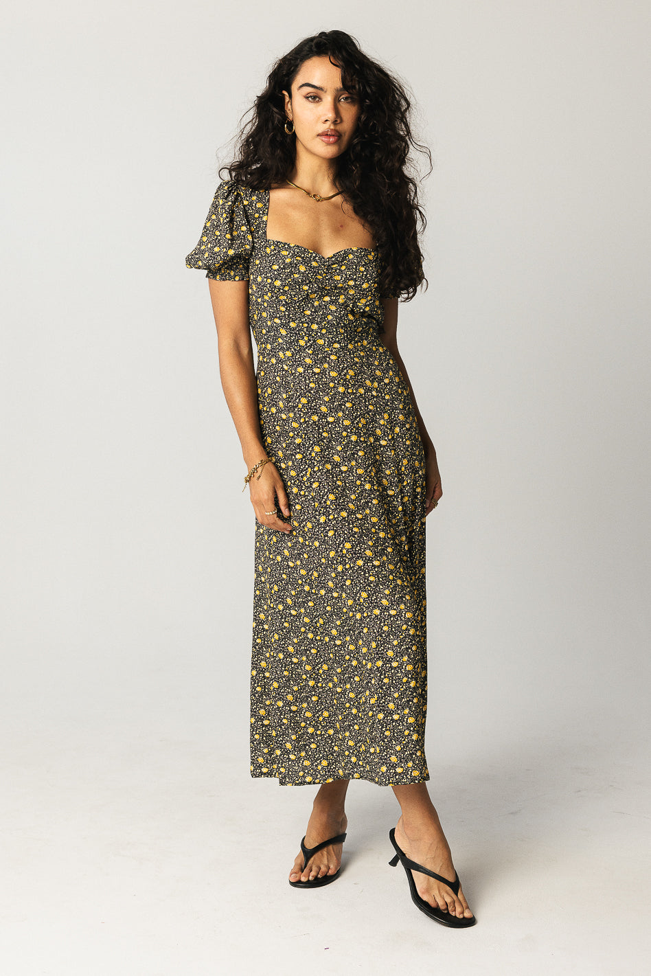 Winston Floral Midi Dress