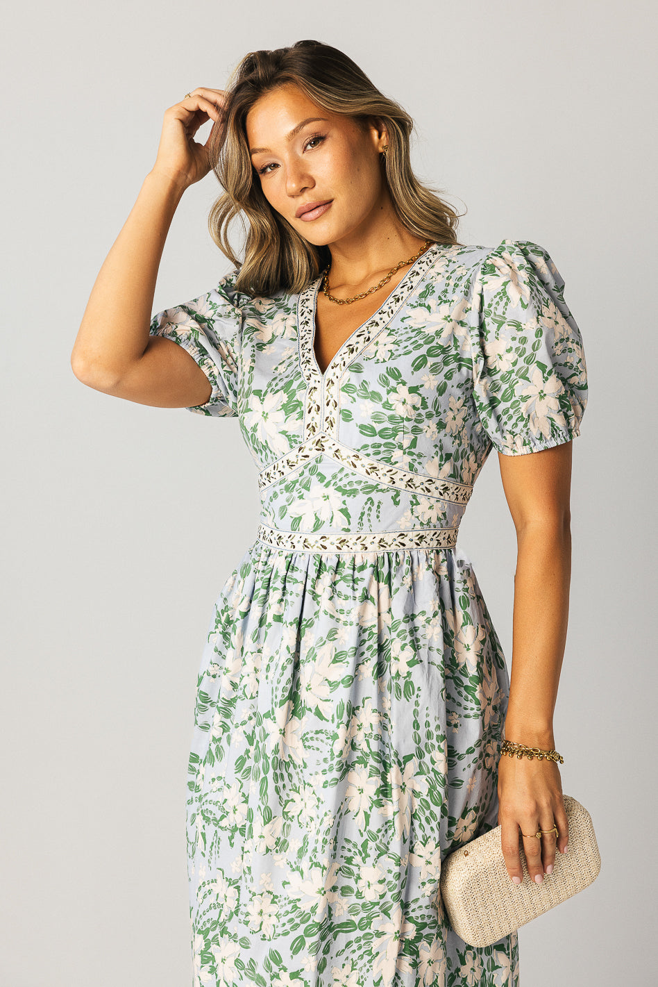 Teo Floral Maxi Dress