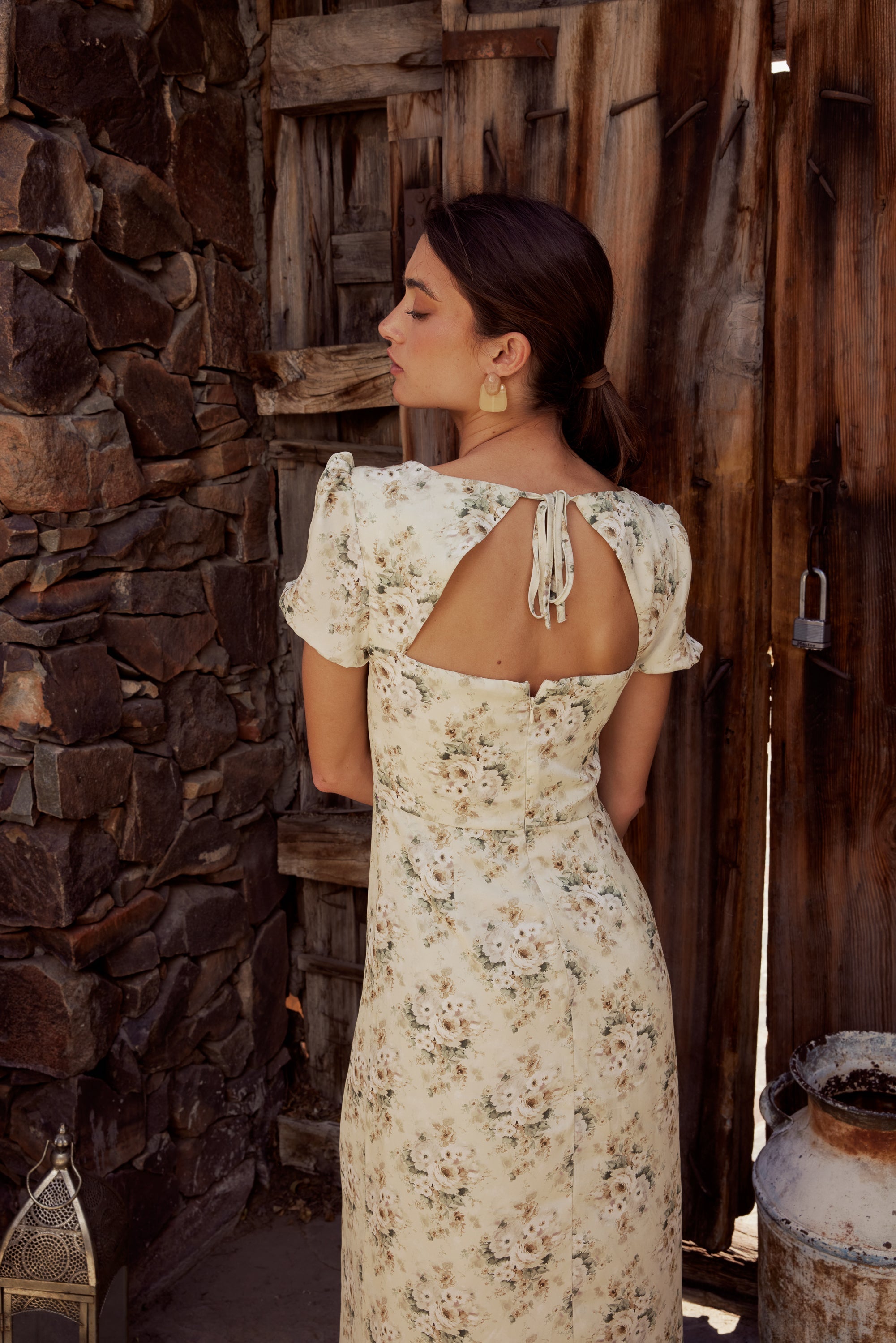 Ayden Floral Midi Dress