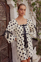 Frances Polka Dot Mini Dress
