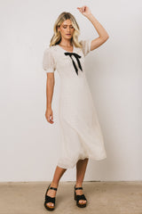 Chloe Polka Dot Midi Dress