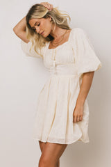 Parker Embroidered Mini Dress