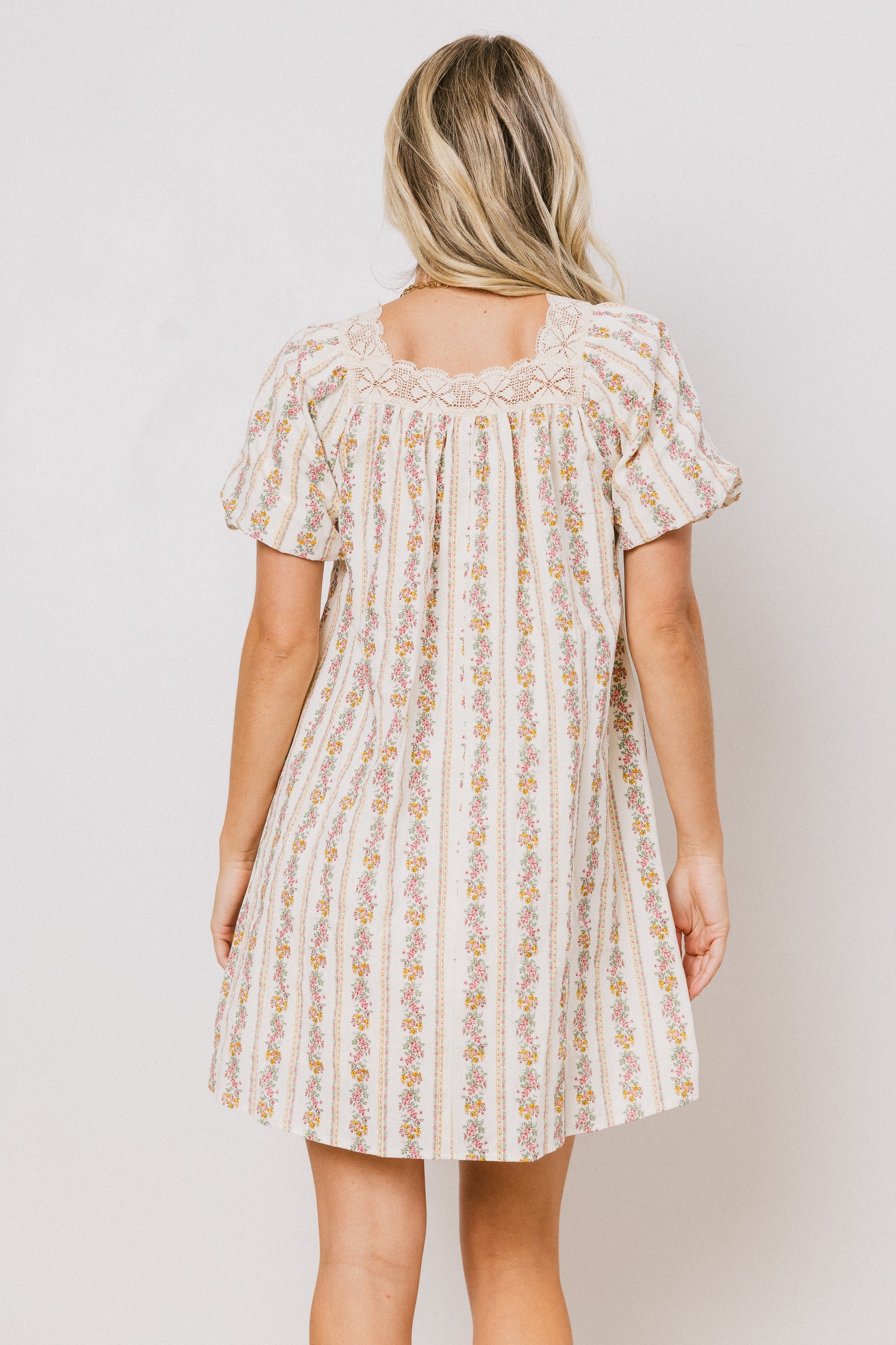 Greta Floral Babydoll Dress