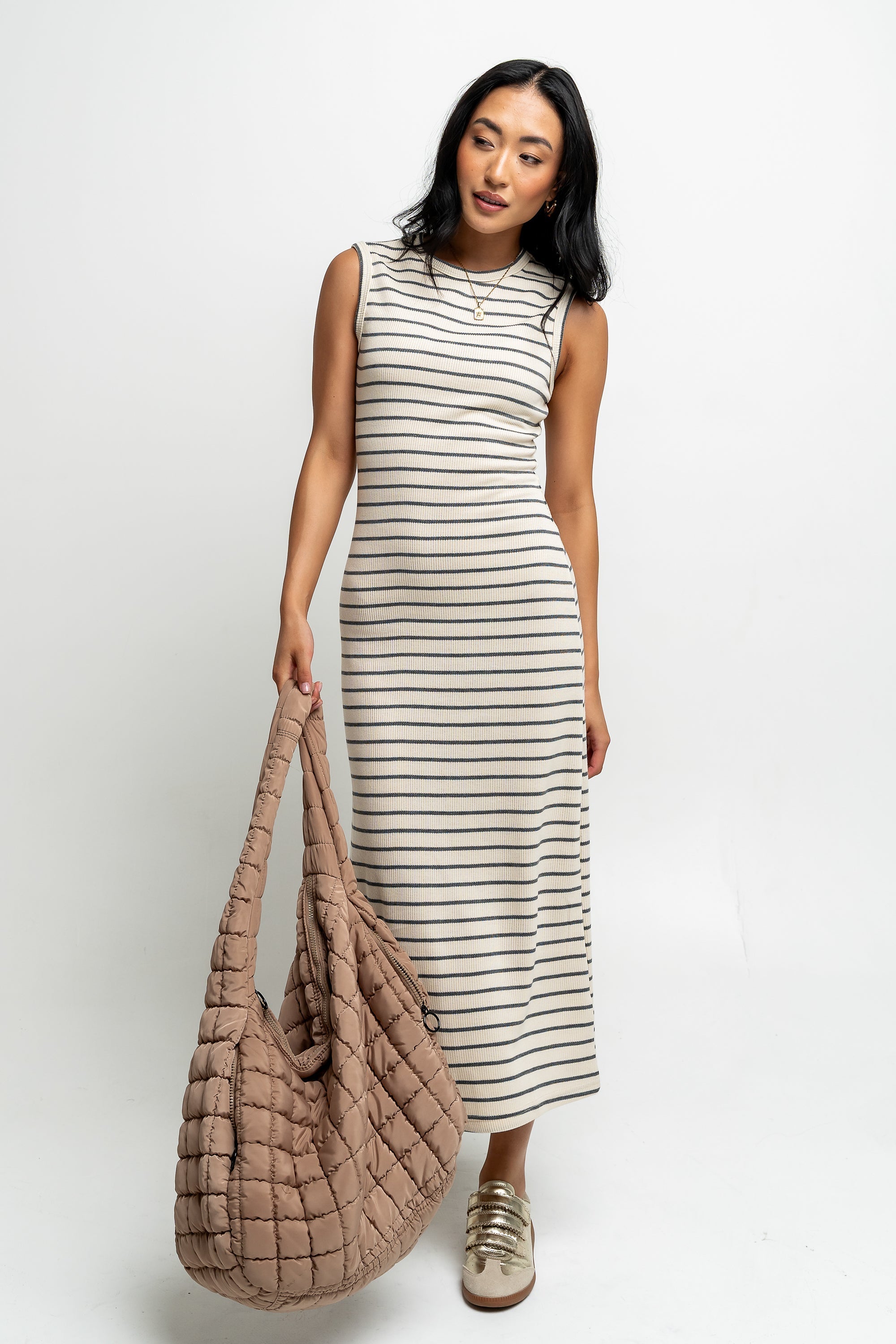 Kamila Striped Maxi Dress