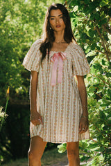 Greta Floral Babydoll Dress