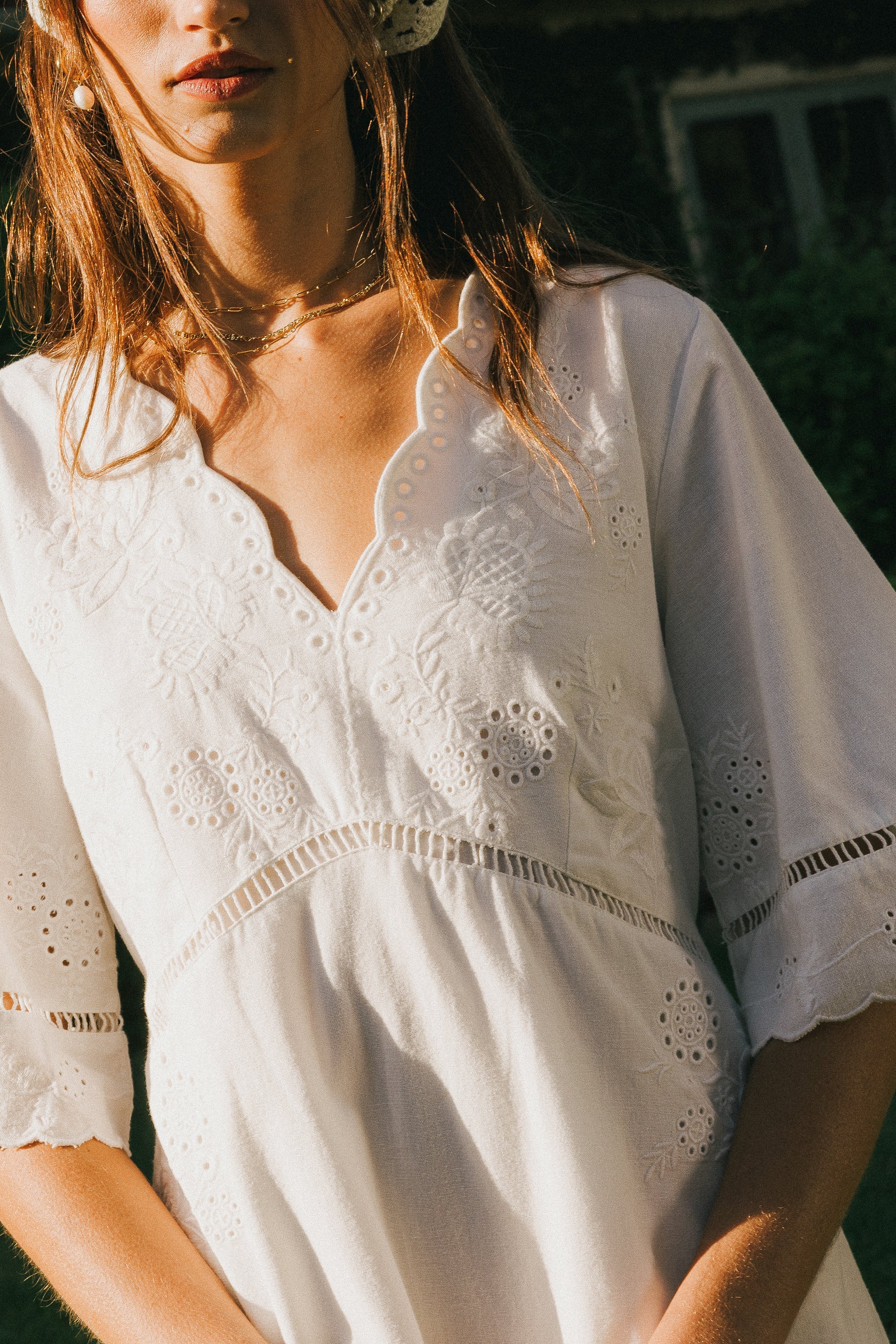 PREORDER- Paulina Embroidered Maxi Dress