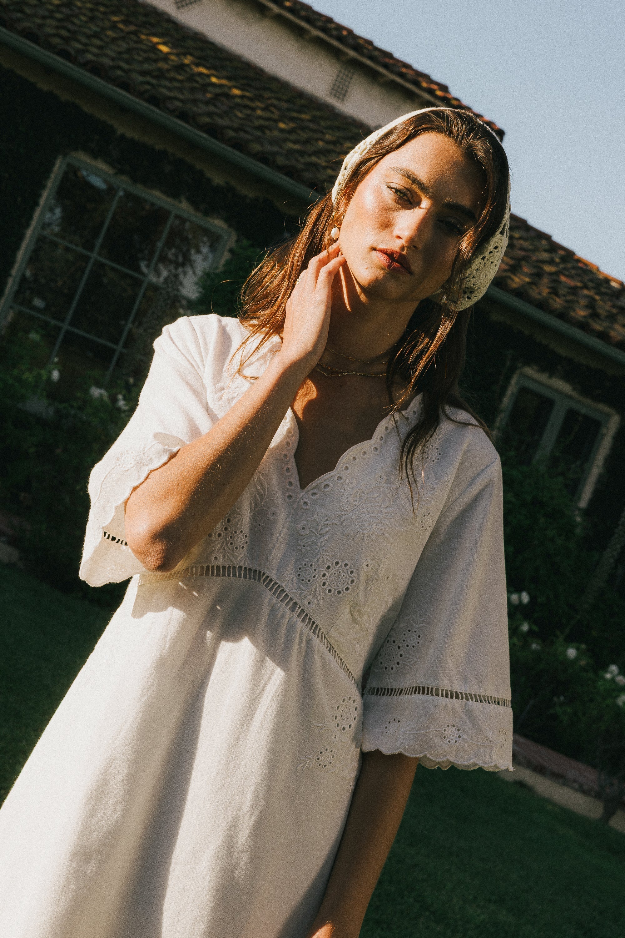 PREORDER- Paulina Embroidered Maxi Dress