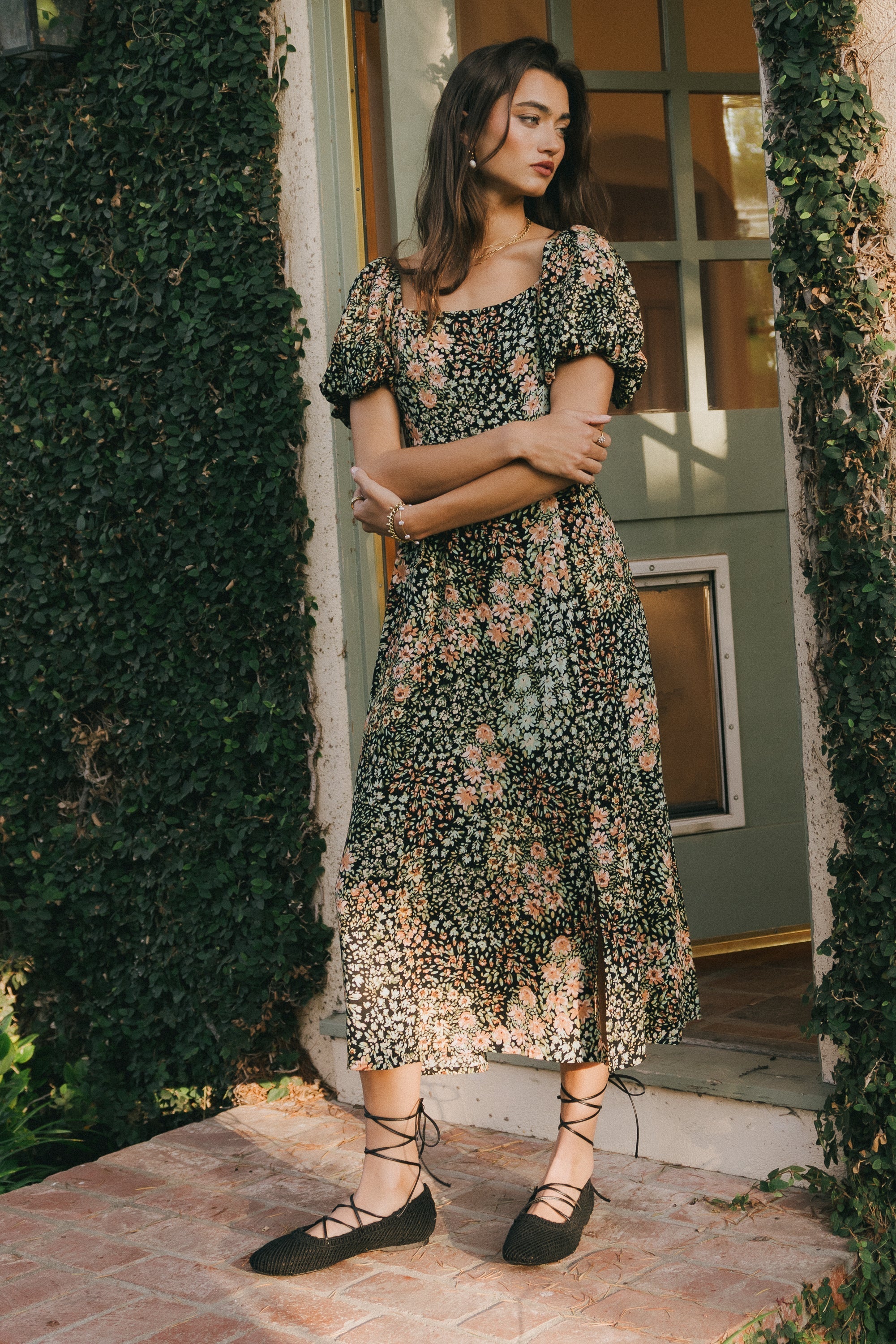 Vienna Floral Maxi Dress