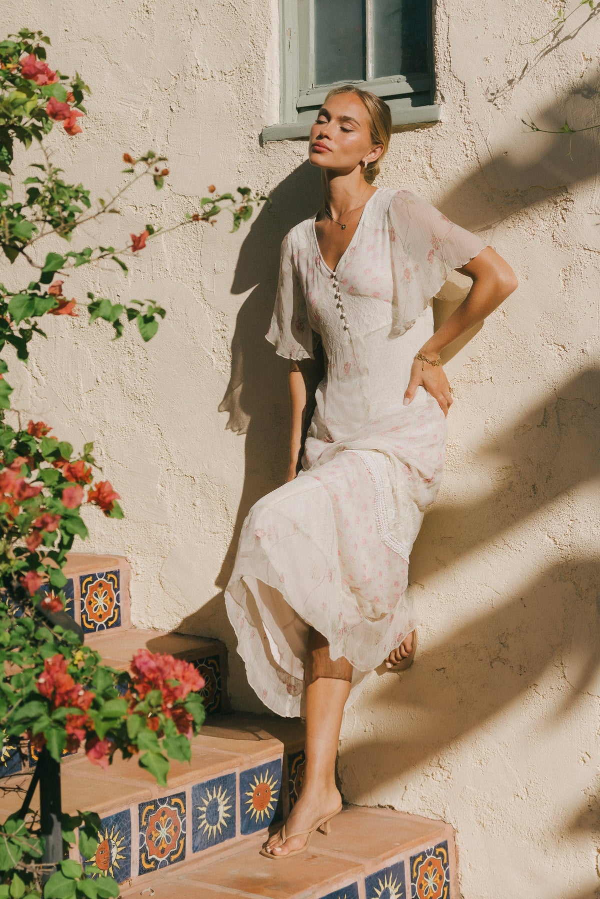 PREORDER- Nicole Floral Maxi Dress