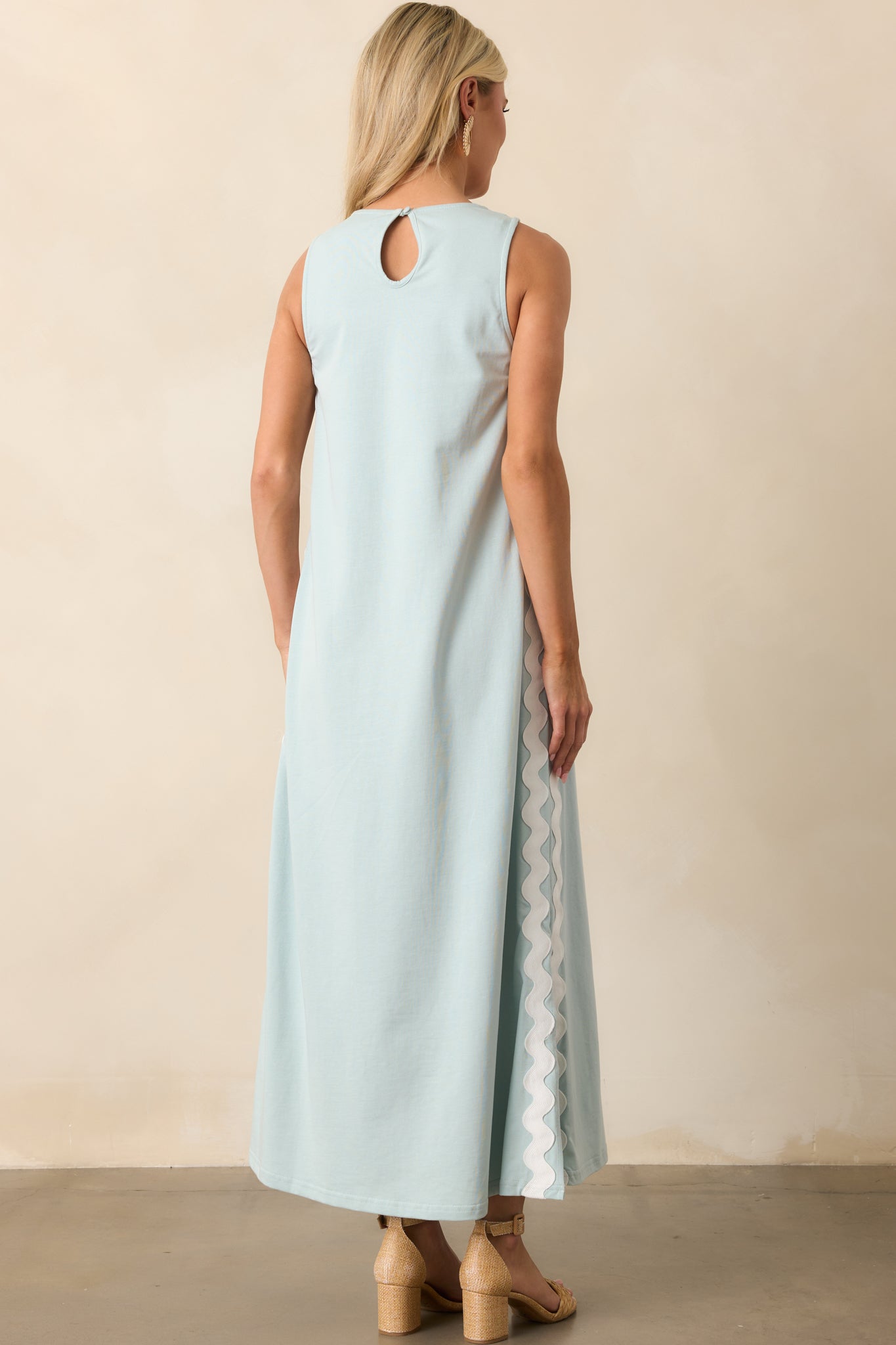 Dawn Ancient Waters Cotton Maxi Dress