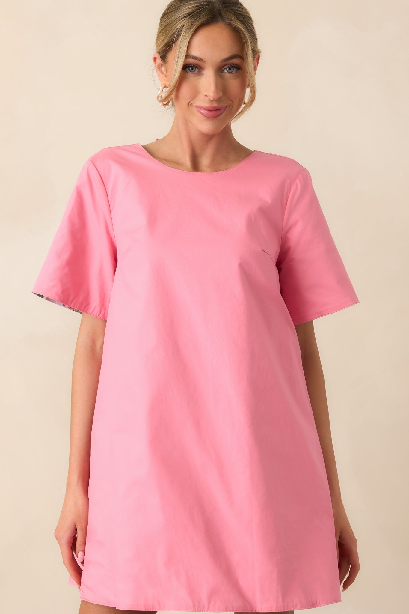 Wentworth Reversible Garden Party Floral Cotton Shift Dress