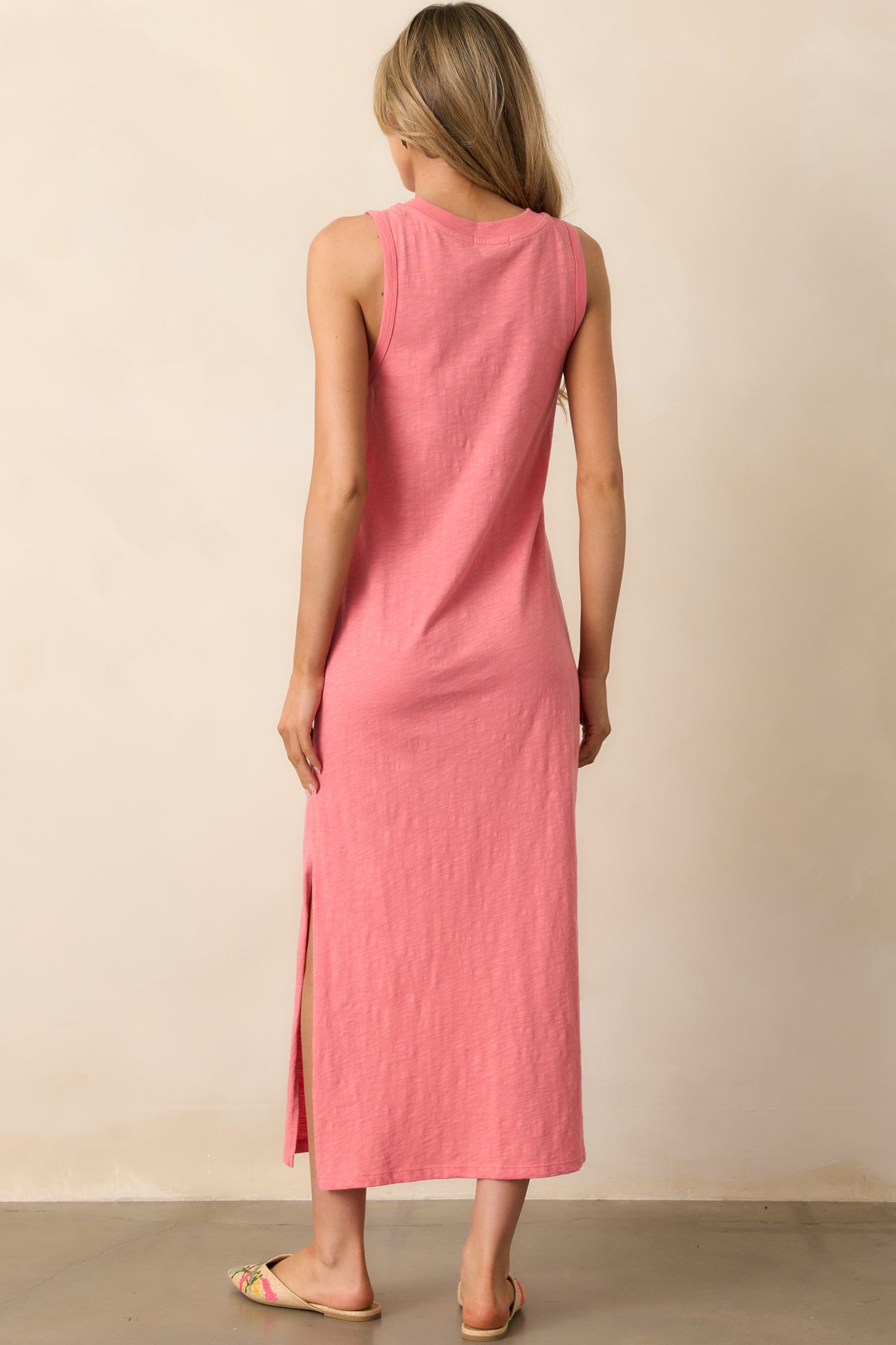 Z Supply Sunset Pink Palisades Midi Dress