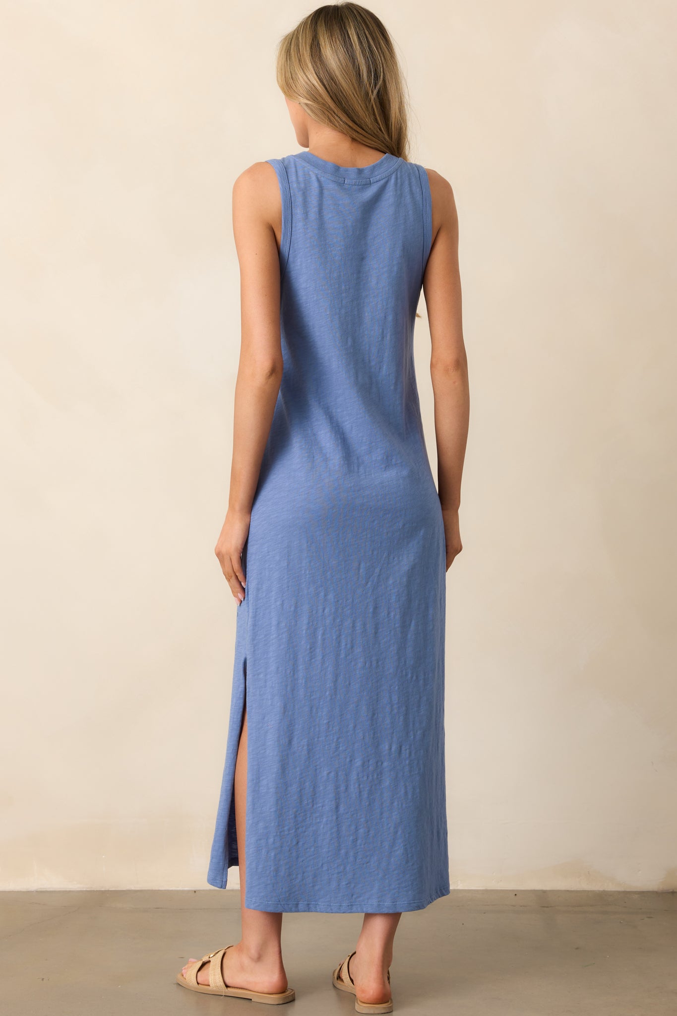 Z Supply Sky Blue Palisades Midi Dress