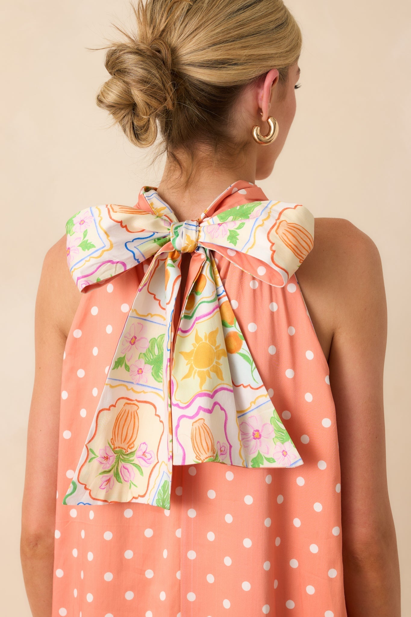 Prosperina Rebecca Multi Print Cotton Reversible Maxi Dress