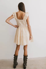 Lindie Knit Bodice Mini Dress - FINAL SALE