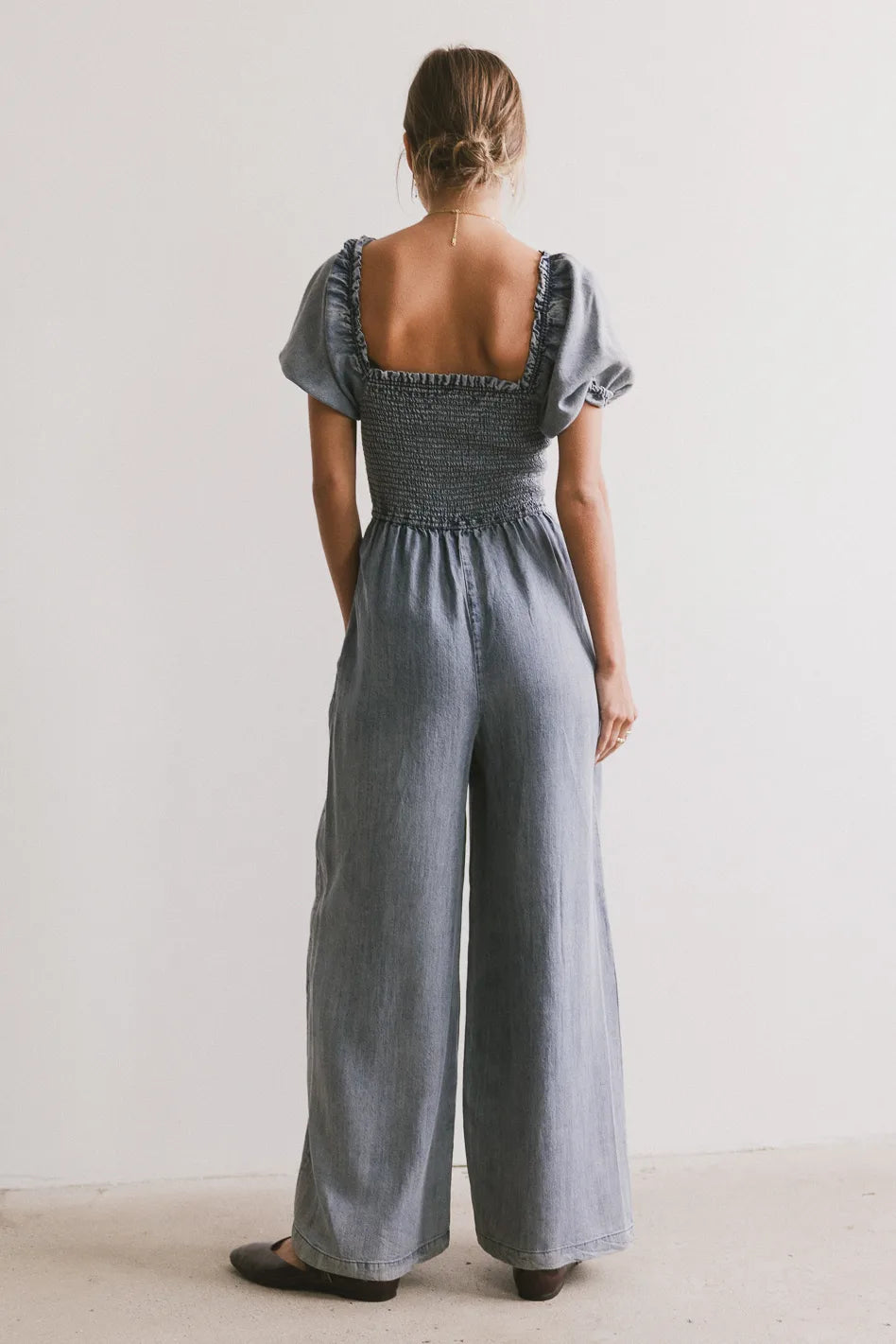 Piper Smocked Jumpsuit - FINAL SALE