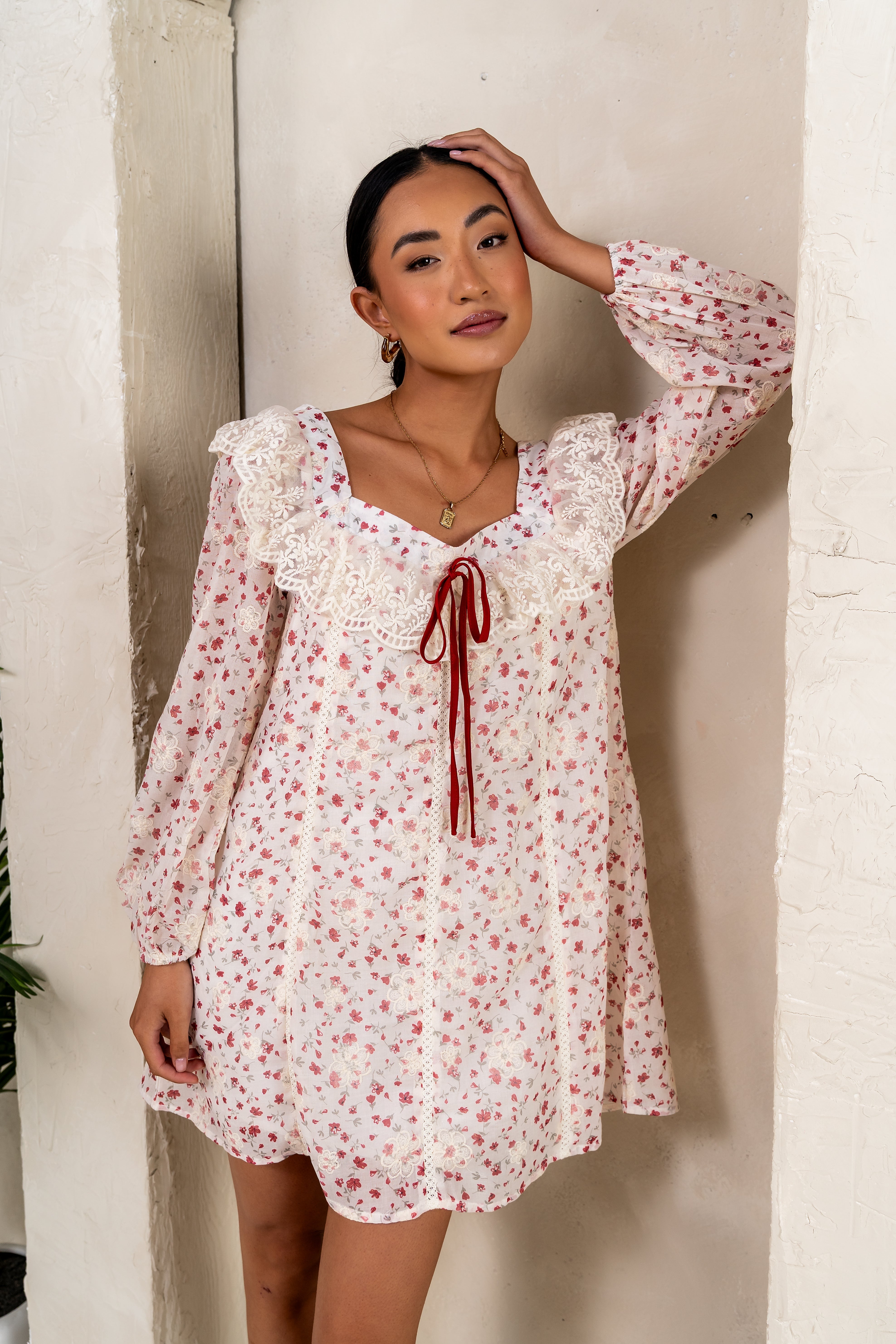 Macy Floral Babydoll Dress