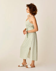 Macy Dress: Dk. Haze Geo