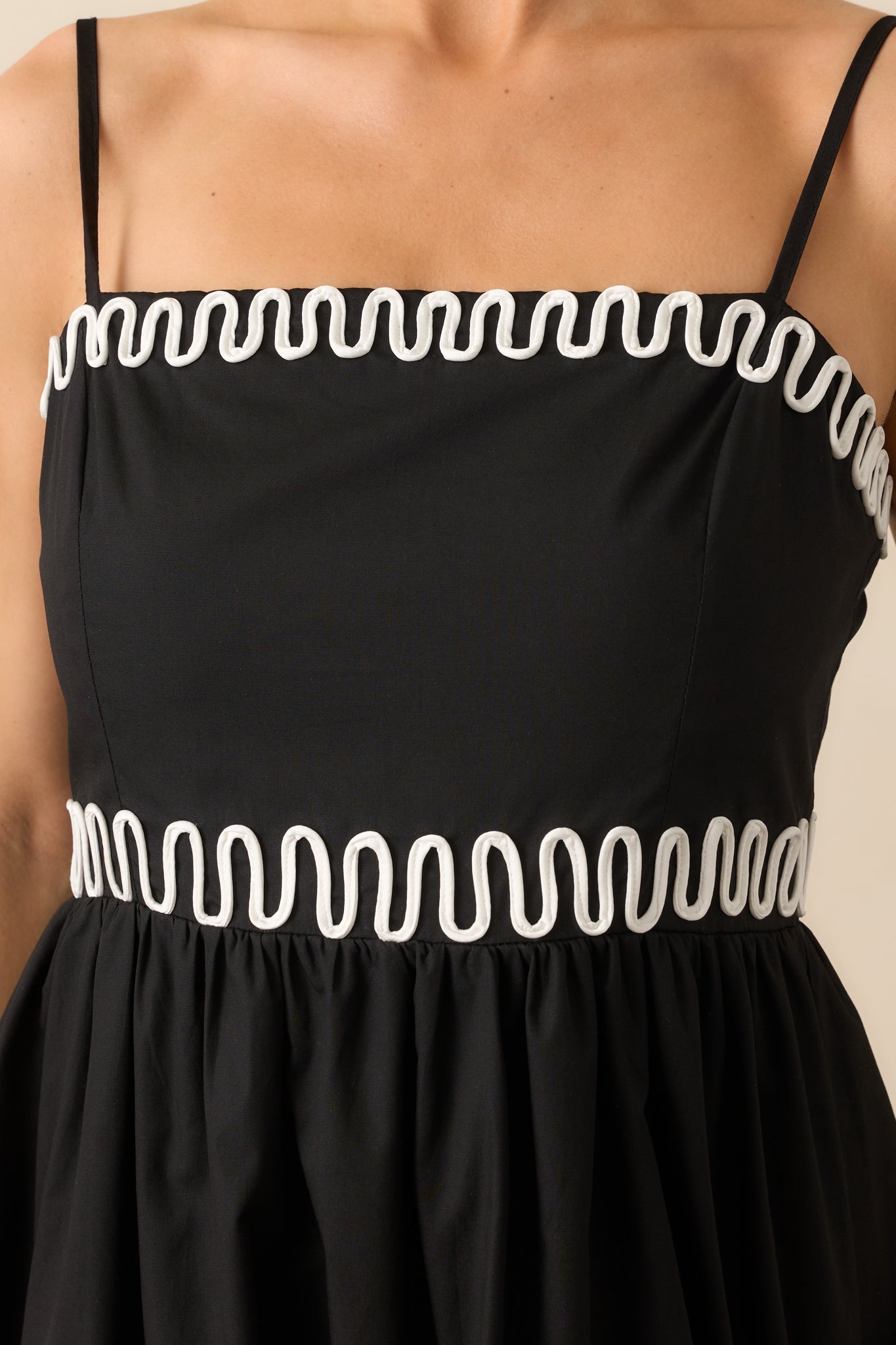 Makes Perfect Sense Black Cotton Embroidered Maxi Dress