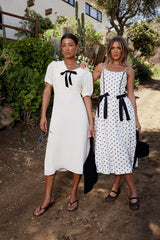 Scarlett Polka Dot Midi Dress