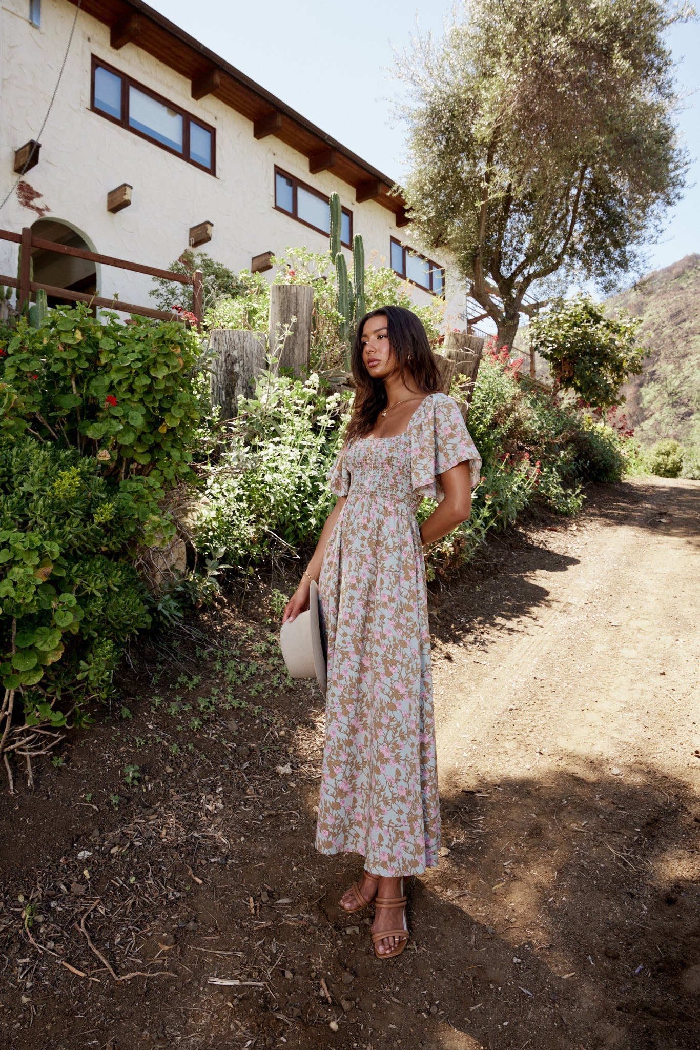 Yuna Floral Maxi Dress