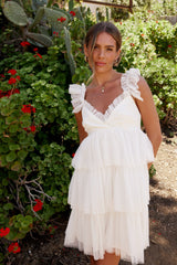 Rosie Ruffle Mini Dress
